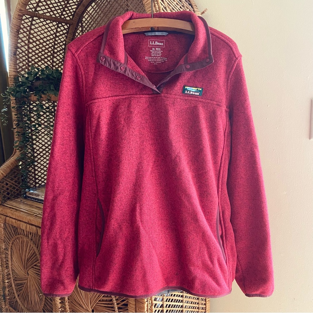 Women's L.L.Bean Sweater Fleece Pullover